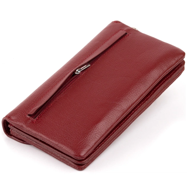 Гаманець ST Leather Зі шкіри Бордовий (19318) - зображення 2