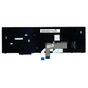 Клавіатура ноутбука Lenovo ThinkPad E570/E575 чорна з чорною рамкою та ТП UA (A46109) - зменшене зображення 2