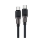 Дата кабель USB-C to USB-C 1.2m 3A silicone braid C10-03 Acefast (6974316283119) - зменшене зображення 1