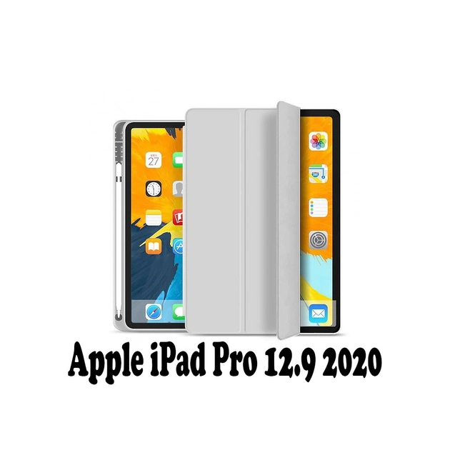 Чохол до планшета BeCover Pencil Mount Apple iPad Pro 12.9 2020/21/22 Gray (707531) - изображение 1