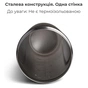 Шейкер спортивний SmartShake Reforce Stainless Steel 30oz/900ml Deep Rose (11153201) - зменшене зображення 5