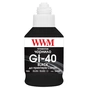 Чорнило WWM Canon GI-40 для G5040/G6040 190г Black Pigmented (KeyLock) (G40BP) - зменшене зображення 2