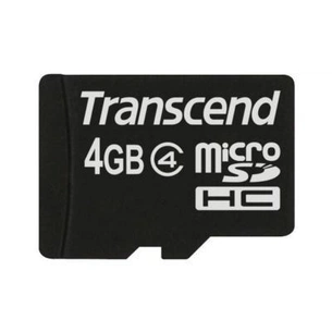 Карта пам'яті Transcend 4Gb microSDHC class 4 (TS4GUSDC4) зображення 1