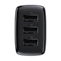 Зарядний пристрій Baseus Compact Charger 3U Black (CCXJ020101) - зменшене зображення 3