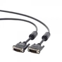 Кабель мультимедійний DVI to DVI 24+1pin, 3.0m Cablexpert (CC-DVI2-BK-10) - зменшене зображення 2