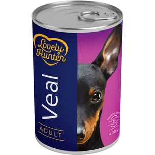 Консерви для собак Lovely Hunter Adult Veal 400 г (LHU45352) зображення 1