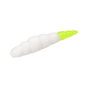 Силікон рибальський FishUP Yochu 1.7" 131 - White/Hot Chartreuse, cheese taste (8шт/уп) (1864.13.51) зображення 1