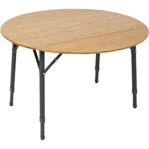 Туристичний стіл Bo-Camp Poundbury Круглий 90 x 90 cm Коричневий (1404656) зображення 1