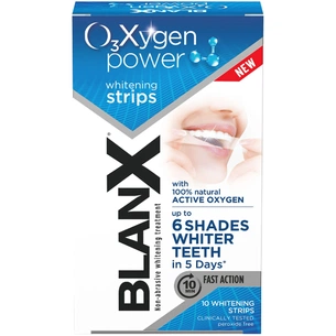 Засіб для відбілювання зубів BlanX Oxygen Power Смужки 10 шт. (8017331065587) зображення 1