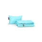 Ковдра MirSon Набір шовковий №1688 Eco Light Blue 140х205 + подушка (2200002656863) - зменшене зображення 4