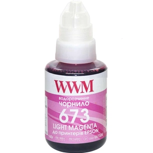 Чорнило WWM Epson L800 140г Light Magenta (E673LM) зображення 1