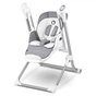 Стілець для годування Lionelo 2 в 1 Lionelo Niles Grey (LO-NILES GREY) - уменьшенное изображение 5