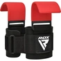Гаки для тяги на зап'ястя RDX W5 Gym Hook Strap Red Plus (WAN-W5R+) - уменьшенное изображение 2
