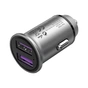 Зарядний пристрій Vention 2USB-A 30W QC3.0 Gray Mini Style Aluminium Alloy Type (FFEH0) - зменшене зображення 2