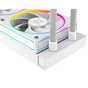 Система рідинного охолодження ID-Cooling SL240 WHITE - зменшене зображення 4