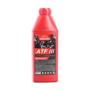 Трансмісійна олива NORVEGO ATF III 1л зображення 1