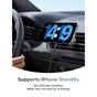 Універсальний автотримач Ugreen W758 Magnetic Wireless Car Charger 25W QI2.2 Starlight Blue (55967) - зменшене зображення 5
