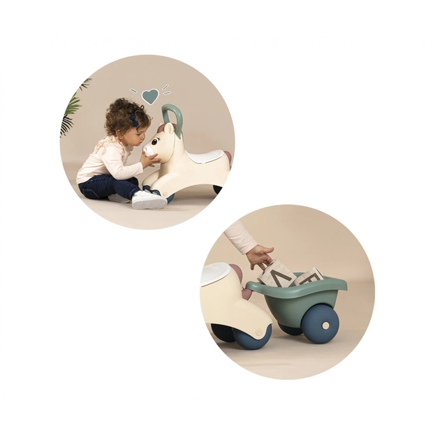 Чудомобіль Smoby Little Поні з причепом (140502) - picture 4