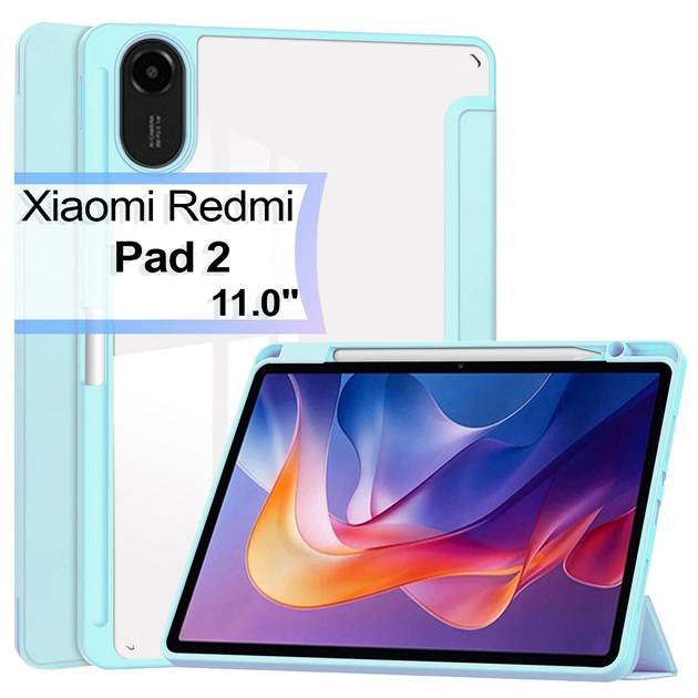 Чохол до планшета BeCover Soft Edge TPU Xiaomi Redmi Pad 2 11.0" Light Blue (713661) - зображення 1