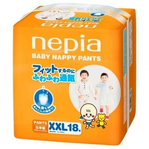 Підгузки Nepia Babby Nappy Pants XXL (12-20 кг) 18 шт (4901121552903) зображення 1