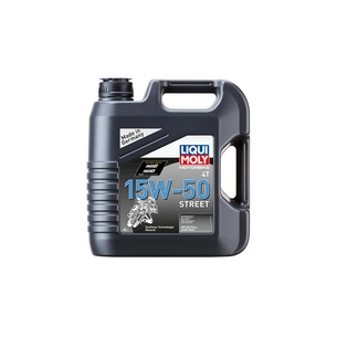 Моторна олива Liqui Moly Motorbike 4T 15W-50 Street 4л. (1689) зображення 1