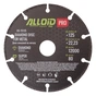 Круг отрезной Alloid Pro, алмазный, по металлу, 125мм (DS-15125) - уменьшенное изображение 1