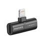 Перехідник Lightning M to 2xLightning F Audiо + Charge Promate (ihinge-lt.black) - уменьшенное изображение 1