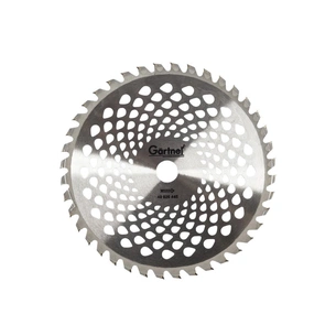 Ніж для тримера Gartner до садового тримера 255х25.4 мм 40 ТВС зубців (40020445) picture 1