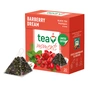 Чай Tea Moments Barberry Dream чорний з барбарисом та м'ятою 20х1.8 г пірамідки (tm.03644) - зменшене зображення 2