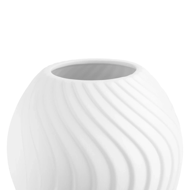 Ваза Ardesto Trento, 15.5х20см, порцеляна, білий (AR3824W) - picture 3