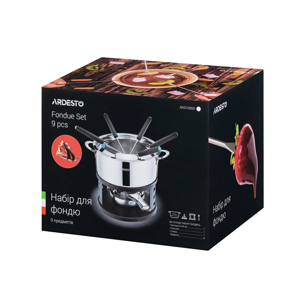 Набір для фондю Ardesto 9 пред (AR3109SS) - picture 4