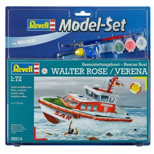 Збірна модель Revell Рятувальний катер DGzRS WALTER ROSE/VERENA 1:72 (65214) зображення 1
