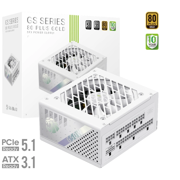 Блок живлення Gamemax 650W (GS 650G WH V25) - picture 2