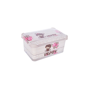 Контейнер для зберігання Violet House 0646 Decor Teddy 5 л (0646 DECOR TEDDY з/кр. 5 л) зображення 1