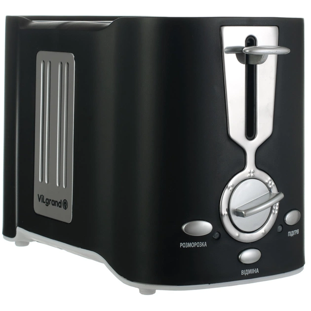 Тостер Vilgrand VT 0929H black - зображення 1