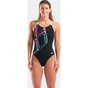 Купальник Arena Graphic Swimsuit Swim Pro L 010809-580 чорний, блакитний, рожевий 38 (3468337757412) - зменшене зображення 1