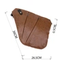 Сумка Vintage Слінг шкірозамінник Світло-коричнева (20567) - зменшене зображення 3