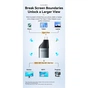 Перехідник HDMI F to USB-C M 4K60Hz Essager (EZJHD60-MJ0G-P) - зменшене зображення 4