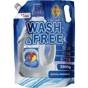 Гель для прання Wash&Free Універсальний Дой-пак 2 кг (4260637720733) зображення 1