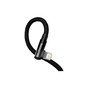 Дата кабель USB-C to Lightning 1.0m 20W 90° corner black Baseus (CAVP000201) - уменьшенное изображение 4