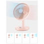 Вентилятор Jisulife Desktop small fan 01 Dark Blue - зменшене зображення 4