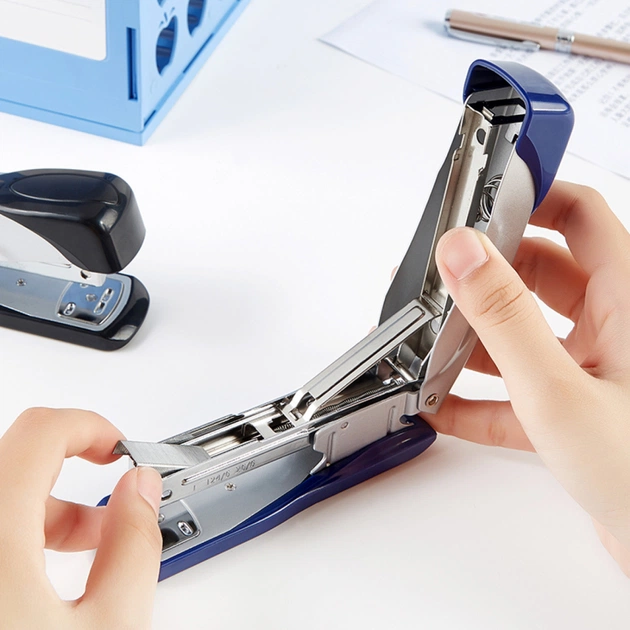 Степлер Baoke металевий, 25 аркушів, скоби №24/6, 26/6, асорті (STAP-BAO-ST1111) - picture 4