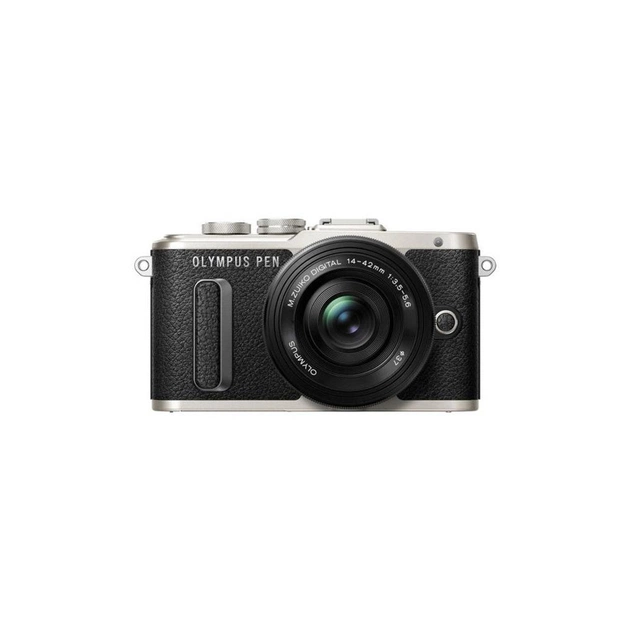 Цифровий фотоапарат Olympus E-PL8 DZK 14-42 mm Pancake + 40-150 mm black (V205083BE000) - изображение 1