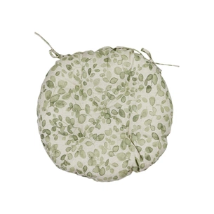 Подушка на стілець Прованс Dх40 Тереза листочки (034533) зображення 1