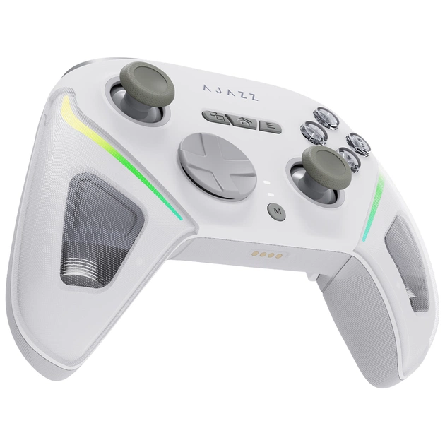 Геймпад Ajazz GP100 2.4G/BT/USB Switch/PC/iOS/Android RGB White (GP100-W) - изображение 3