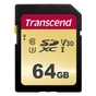 Карта пам'яті Transcend 64GB SDXC class 10 UHS-I (TS64GSDC500S) - зменшене зображення 1