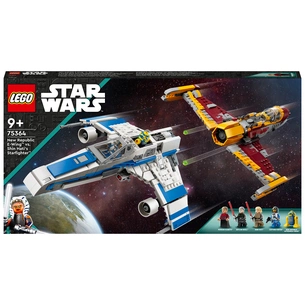 Конструктор LEGO Star Wars Винищувач Нової Республіки E-Wing проти Зоряного винищувача Шин Хаті 1056 деталей (75364) зображення 1