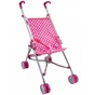 Коляска для ляльок Bino Прогулка розовая (82913) - зменшене зображення 1
