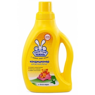 Кондиціонер для білизни Ушастый нянь для дитячої білизни 750 мл (4820026412986) зображення 1