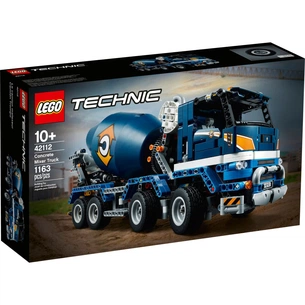Конструктор LEGO Technic Бетонозмішувач 1163 деталі (42112) зображення 1